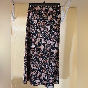 Floral long skirt